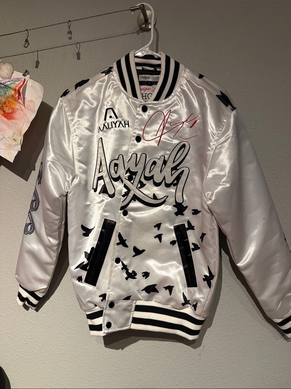 Custom Aaliyah Varrsity Jacket
